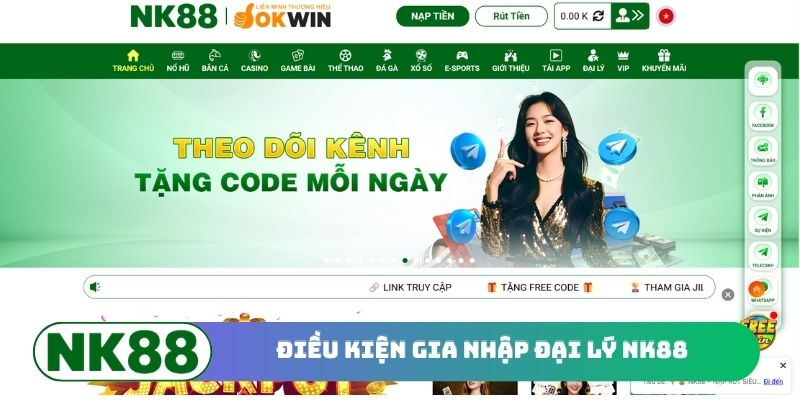 Điều kiện gia nhập đại lý NK88
